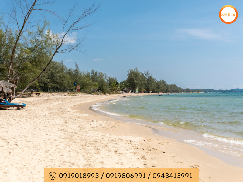 Đi dạo bờ biển Koh rong - Du lịch 360Go